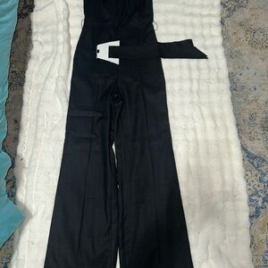 J. Crew Black Jumpsuit with Soft Stretch Fabric